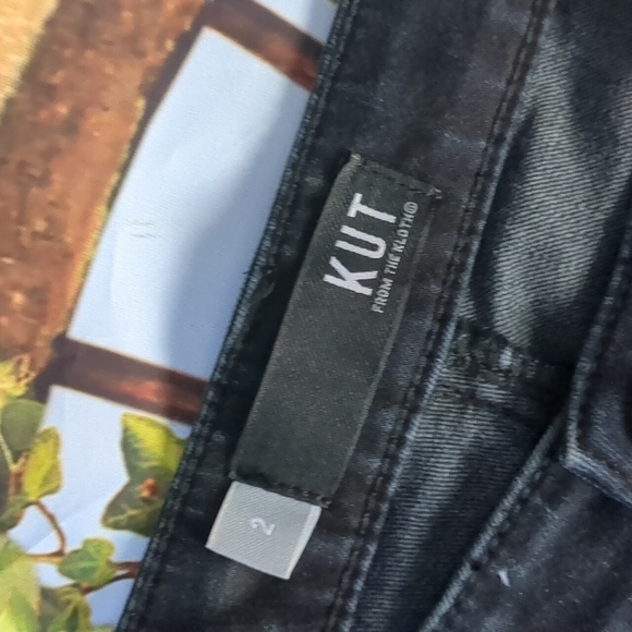 KUT from the kloth mia toothpick skinny star jeans size 2 - Picture 2 of 5